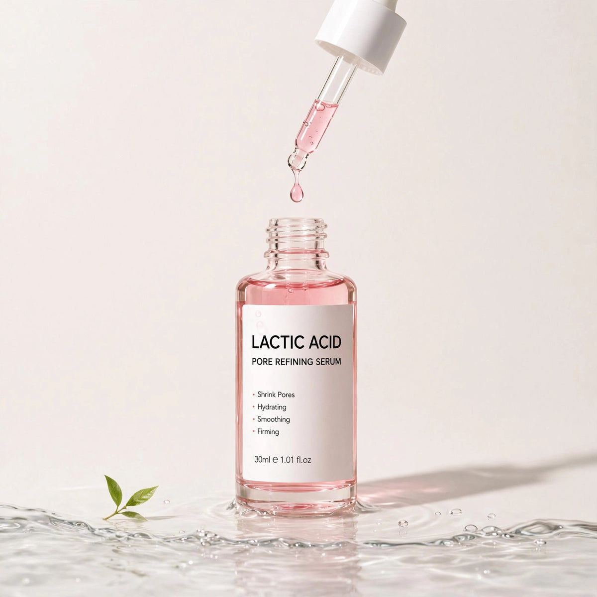 Sérum d'élimination des grands Pores, acide lactique