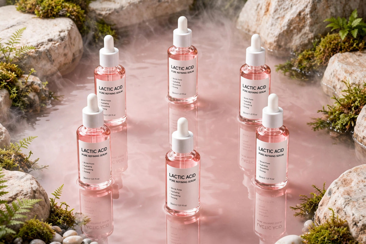 Sérum d'élimination des grands Pores, acide lactique