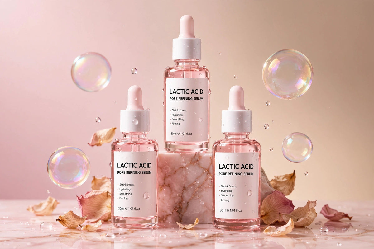Sérum d'élimination des grands Pores, acide lactique
