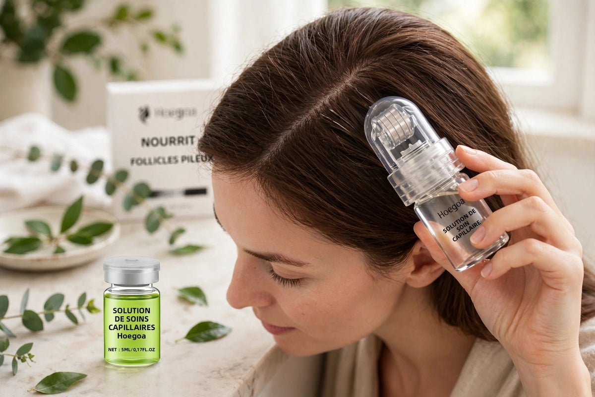 Sérum capillaire essentiel 1/2/3 boîtes pour renforcer les racines,