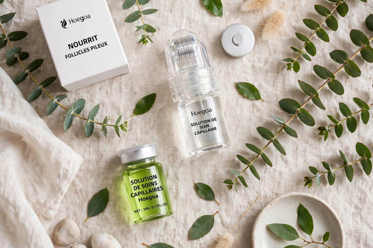 Sérum capillaire essentiel 1/2/3 boîtes pour renforcer les racines,