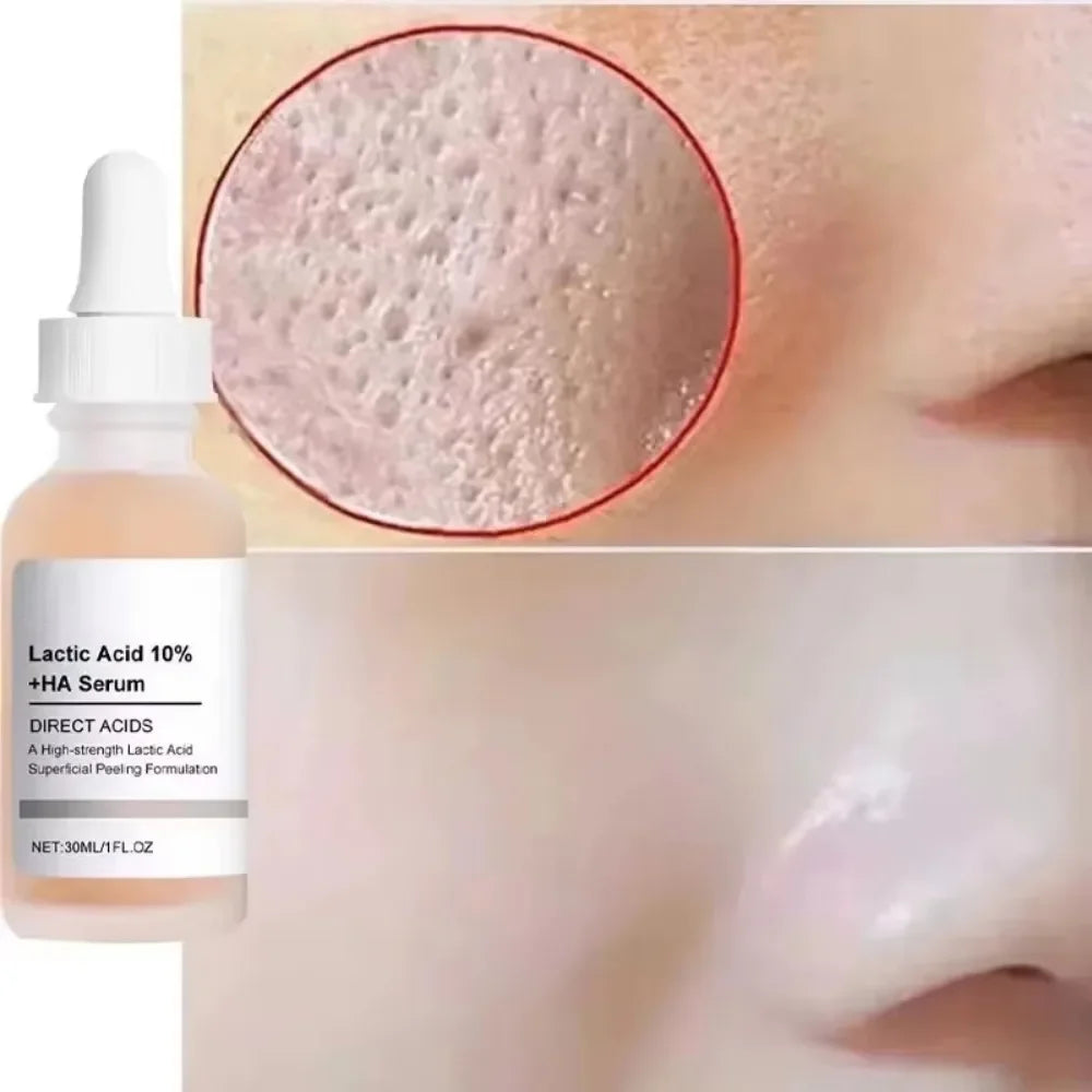 Sérum d'élimination des grands Pores, acide lactique, rétrécissement des pores, minimisant, Essence, hydratant, raffermissant, réparation lisse, soins coréens pour la peau