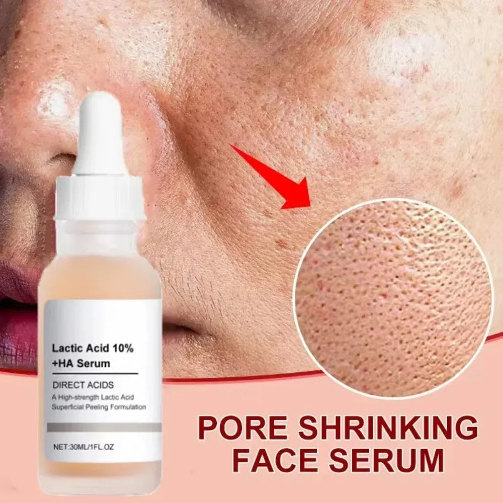 Sérum d'élimination des grands Pores, acide lactique, rétrécissement des pores, minimisant, Essence, hydratant, raffermissant, réparation lisse, soins coréens pour la peau